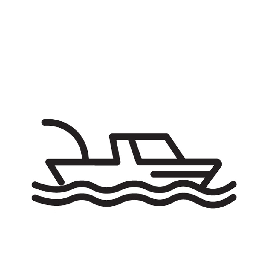 fishing boat icon