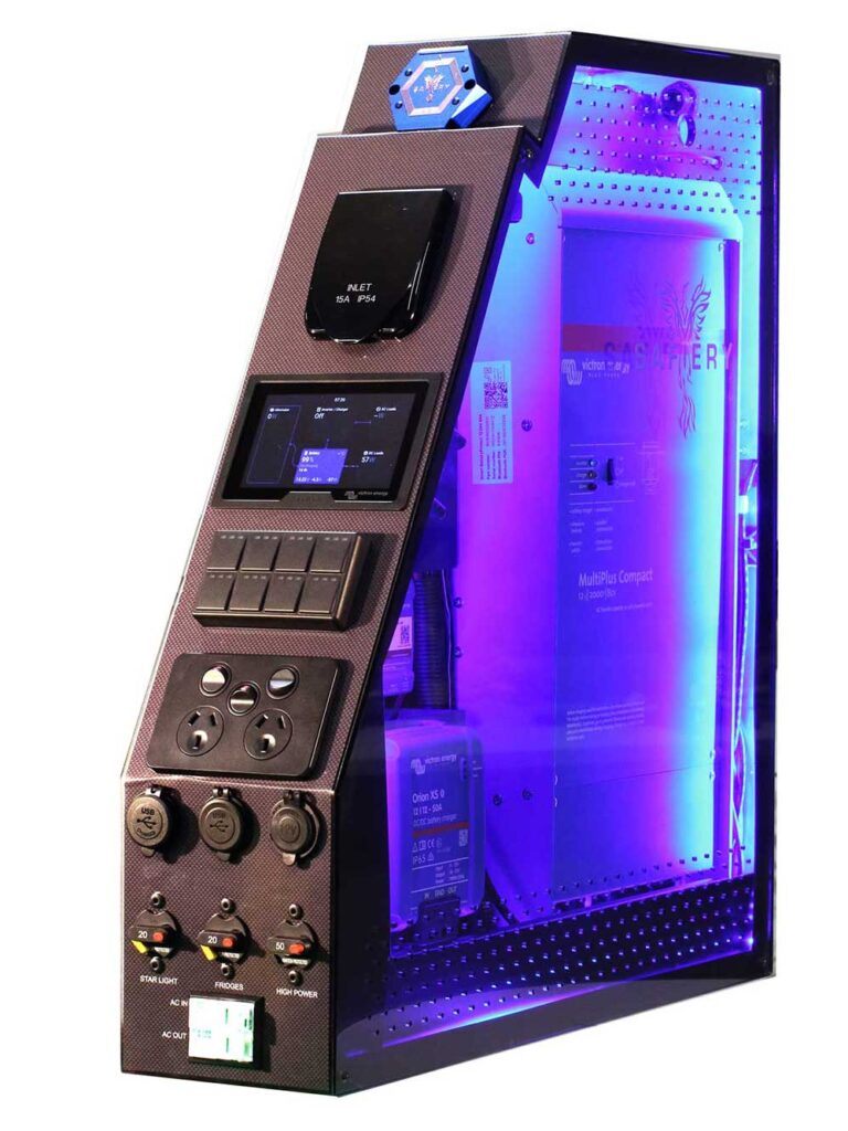 12V 2000VA inverter and 50A DC DC Jupiter Pack