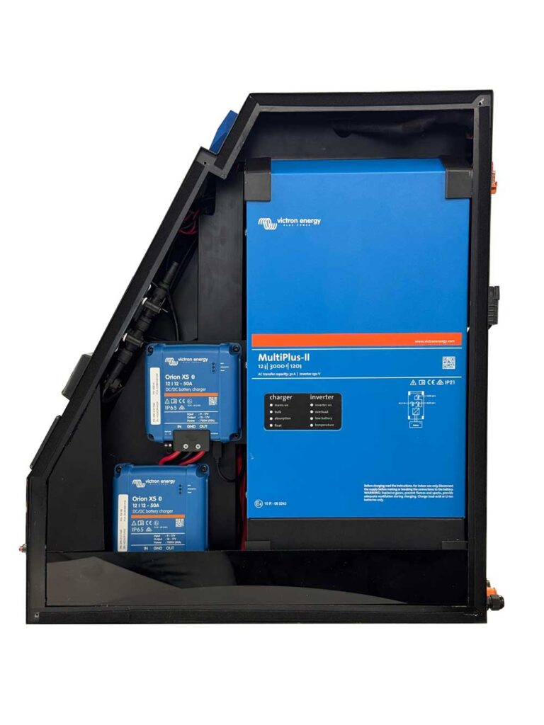 12V 3000VA inverter and 100A DC DC Jupiter Pack