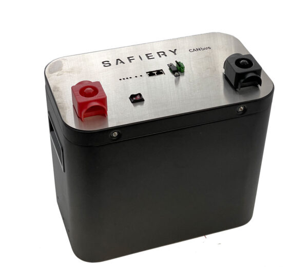 48V Floor Mount Smart CANbus 2.4kwh Lithium Battery for RV/Marine
